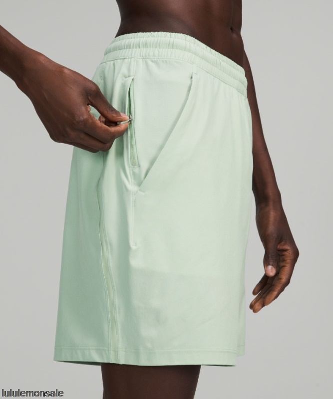 Lululemon Deutschland DELULU851 | Arctic Green Pace Breaker Linerless Short 7